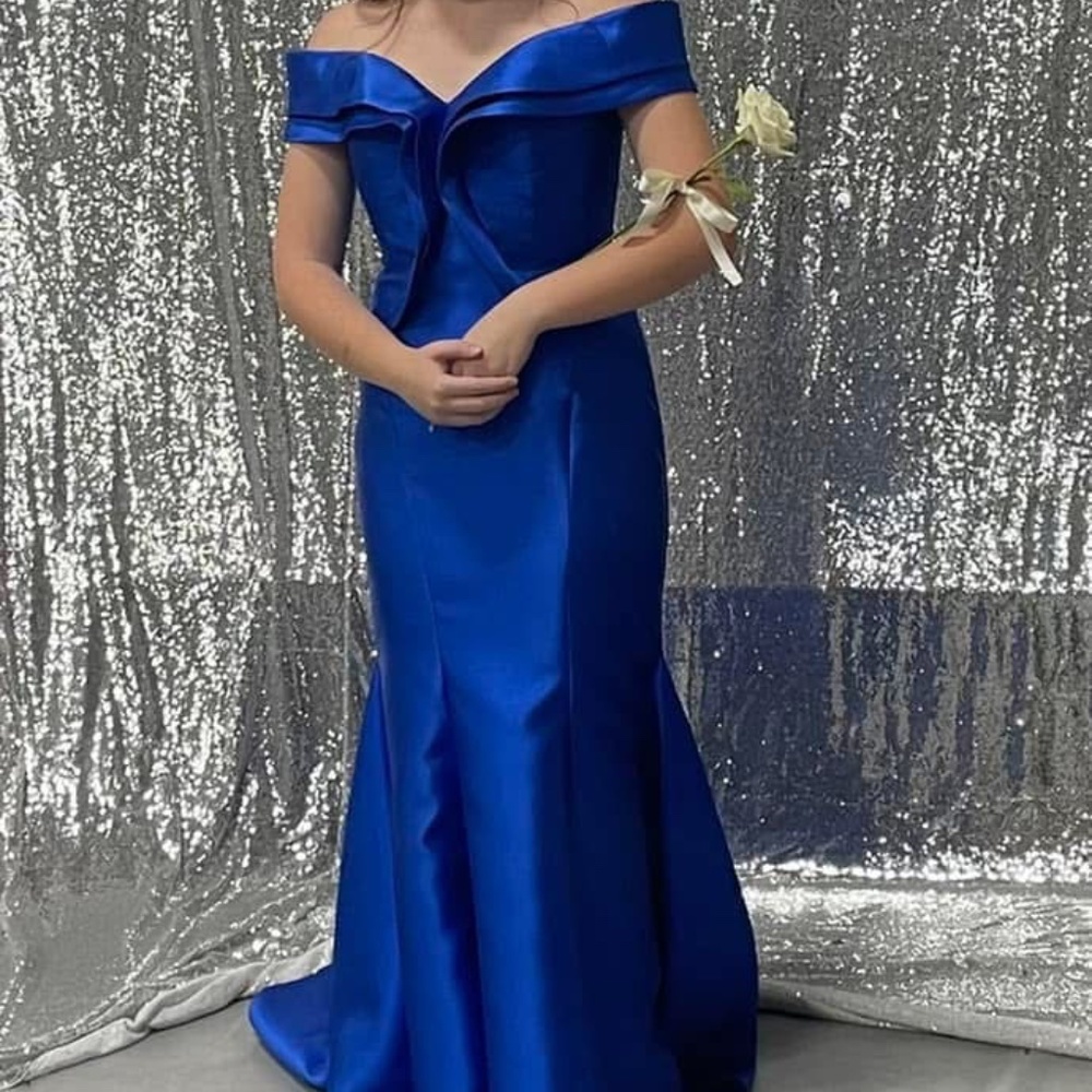 Blue formal dress